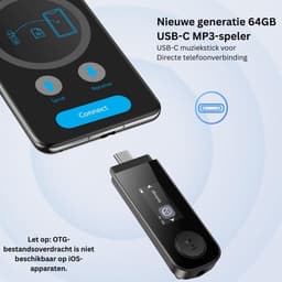 MP3 Speler Bluetooth - FM-Radio - Zwart — thumbnail 5