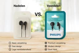 Philips - Oordopjes - Krachtig Geluid - Comfortabel Design — thumbnail 2