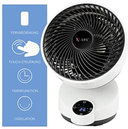 Energi besparende 90 graden kantelbare ventilator met afstandsbediening en touch-display voor woonkamer, keuken en slaapkamer tot 20 m² — thumbnail 1