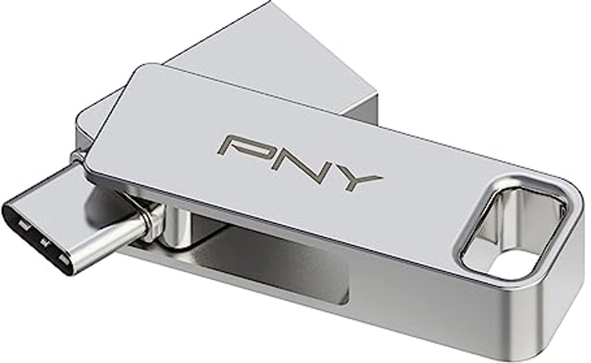 128GB USB 3.2 Type-C Dual Flash Drive voor Android Apparaten en Computers - Externe Opslag voor Foto's, Video's en Meer - 200MB/s — afbeelding 1