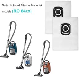 Verpakking van 15 stuks - Geschikt voorZR200520 ZR200720 ZR200920 Geschikt voor Rowenta Tefal Moulinex Silence Force stofzuigers — thumbnail 4