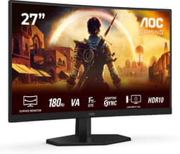AOC G4 C27G42E - Full HD Curved Gaming Monitor - 180hz - 0.5ms - 27 inch — thumbnail 7