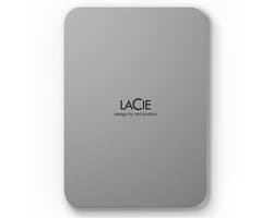 LaCie Mobile Drive (2022) - Externe Harde Schijf - 2 TB - Zilver