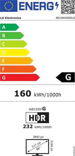 LG 86UN640S – 86 inch - 4K UHD Smart TV Signage — thumbnail 2