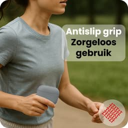 Hoes - Geschikt voor Apple Airpods Pro 3 - Siliconen Hoesje met Clip - Silicone Case Cover - Grijs — thumbnail 5