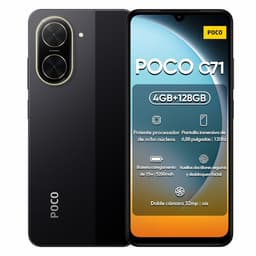 Smartphone Xiaomi POCO C71 - 25028PC03G 6,88" Octa Core - 4 GB RAM 128 GB -Zwart — thumbnail 1