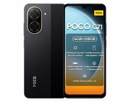 Smartphone Xiaomi POCO C71 - 25028PC03G 6,88" Octa Core - 4 GB RAM 128 GB -Zwart