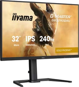 iiyama G-MASTER GB3290QSU-B1 80 cm (31,5") Quad HD LED-monitor 2560 x 1440 pixels Zwart — thumbnail 1