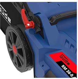 Accugrasmaaier 36V met borstelloze motor - 430 mm maaibreedte en 6-voudige hoogteverstelling — thumbnail 3