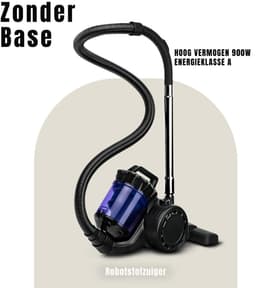 MMP® Steelstofzuiger met snoer - Steelstofzuiger - Stofzuiger - Zwart - 112cm x 25cm x 58cm — thumbnail 3