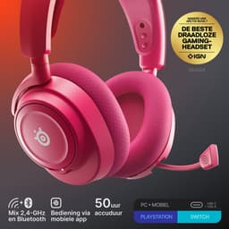 SteelSeries Arctis Nova 7 Gen 2 - Draadloze Gaming Headset - PC - Magenta — thumbnail 3