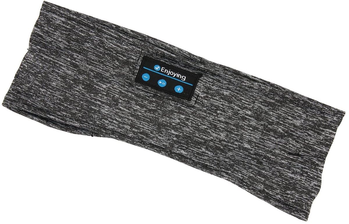 Sleep Headphones, Headband Bluetooth Music Cozy Headphones with Ultra-thin Speakers for Gym, Exercise, Yoga, 4 Hours Playtime, Cool — afbeelding 1