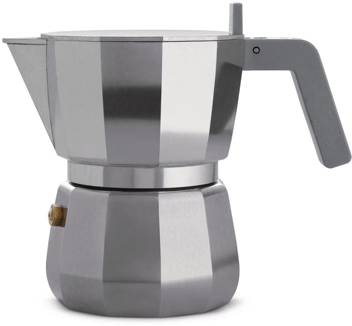 Alessi Percolator Moka Black - DC06/3 B - 3 kops - door David Chipperfield — afbeelding 1