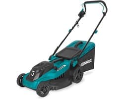 Grasmaaier 1600W - 38 cm maaibreedte - Vijf instelbare maaihoogtes: 25/40/50/60/70 mm