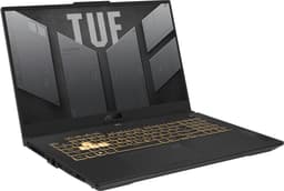 ASUS TUF Gaming F17 FX707VJ-RB53-CA Intel Core 5 210H Laptop 43,9 cm (17.3") Full HD 16 GB DDR4-SDRAM 512 GB SSD NVIDIA GeForce RTX 3050 Wi-Fi 6 (802.11ax) Windows 11 Home Zwart, Grijs — thumbnail 1