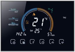 Slimme Wifi Thermostaat voor Airconditioning met Programmeerbare Temperatuurregeling en LCD Scherm — thumbnail 1