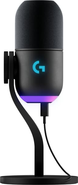 Logitech G Yeti GX - Gaming Microfoon - USB - RGB verlichting - Lightsync - Zwart — thumbnail 2
