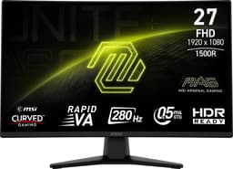 MSI MAG 274CXF computer monitor 68,6 cm (27") 1920 x 1080 Pixels Full HD Zwart — thumbnail 1