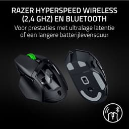 Razer Basilisk V3 X HyperSpeed - Draadloze Gaming Muis - Ergonomisch - RGB - 18.000 DPI - Zwart — thumbnail 8