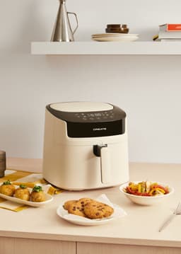 CREATE AIR PRO LARGE Enkel 6,2 l Vrijstaand 1800 W Heteluchtfriteuse Crème — thumbnail 5