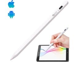 Smath® Stylus Pen voor iPad - 2 in 1 iPad Pen met Palm Rejection - Alternatief voor Apple Pencil - Geschikt voor iPad & Android - Magnetisch Opladen