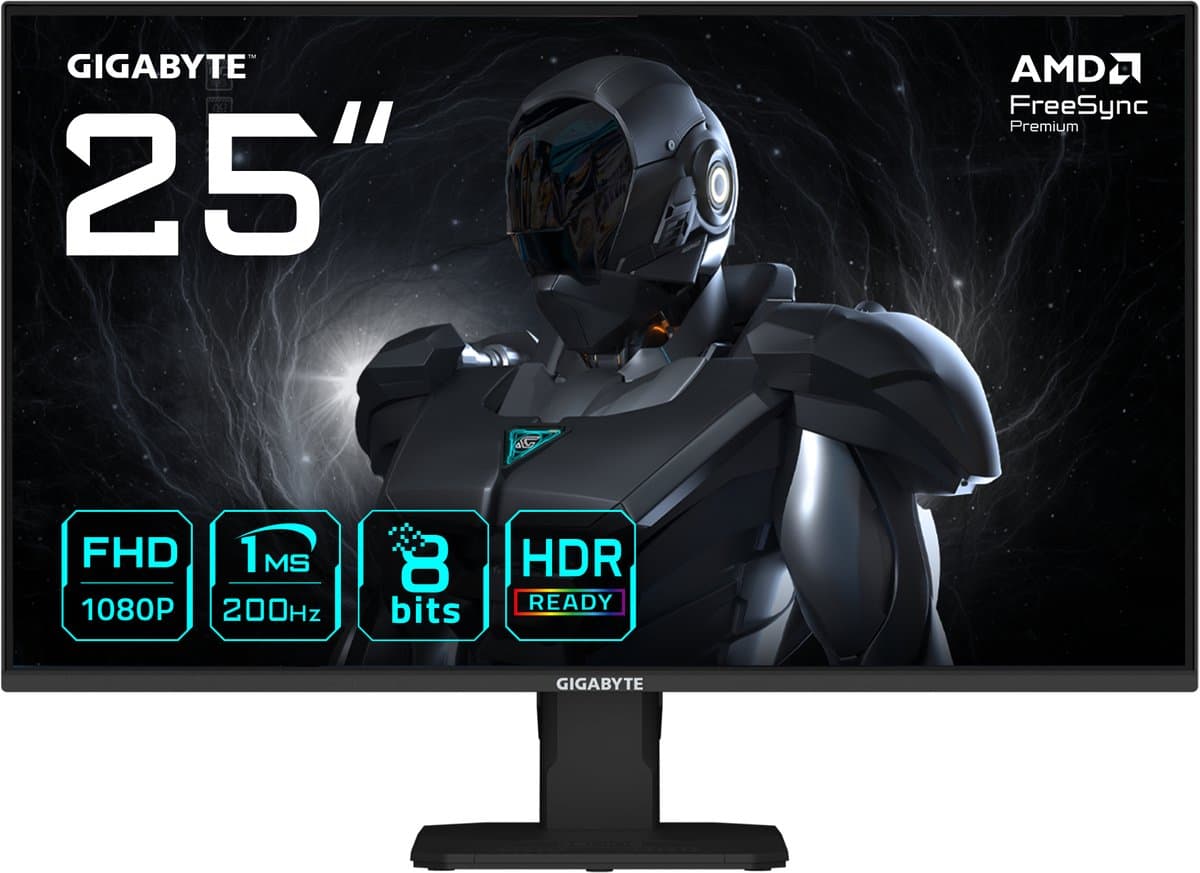 Gigabyte GS25F2 - Full HD IPS Gaming Monitor - 180hz - 25 inch — afbeelding 1