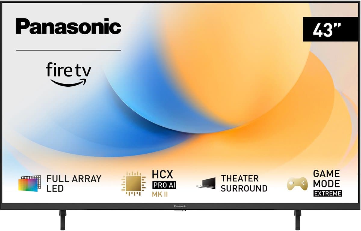 Panasonic -43W90AEG tv (43") 4K Ultra HD Smart TV Zwart — afbeelding 1