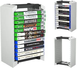 YONO Game Opbergrek - Spellen Houder geschikt voor PS5 - Xbox - Accessoires - DVD - 12 Games — thumbnail 3