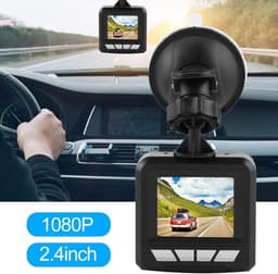 HTML Content - Duokon Auto Dash Cam 2.4in 1080P Recorder - High Definition LCD Screen - Loop Recording - 120 ° Wide Angle - Lingtong 6624 . — thumbnail 4