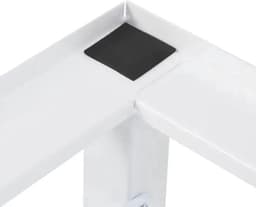 vidaXL Wasmachineverhoger met lade - Wit, 100 kg Wasmachine Verhoger - Wasmachine Stand - Wasmachine Voeten - Wasmachine Verhoogt - Opberglade — thumbnail 2