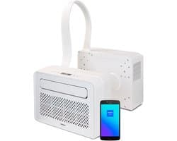 MEDION Smart Split Caravan Airco P502 (5000 BTU, 3-in-1, Koelen, Ontvochtigen, Ventileren, tot 12m², incl. Montageset, voor Caravan, Camper, WiFi, App-Functie, MD 37735)