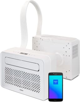 MEDION Smart Split Caravan Airco P502 (5000 BTU, 3-in-1, Koelen, Ontvochtigen, Ventileren, tot 12m², incl. Montageset, voor Caravan, Camper, WiFi, App-Functie, MD 37735) — thumbnail 1