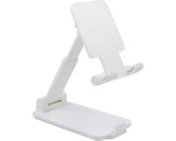 Mobiele telefoonhouder - Mobile phone stand – Opvouwbaar – Universeel Voor Mobiele Telefoon – E-readers – Tablet – Mobile Phone Stand - Wit