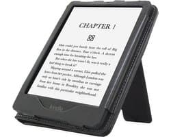 Goodline® - Hoesje geschikt voor de Amazon Kindle Paperwhite (7") 12th Generation - 2in1 Stand Cover / Hoesje / Sleepcover - Zwart