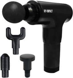 Draadloze Spiermassageapparaat - Professioneel Massagepistool met 4 Verwisselbare Massagekoppen en 6 Intensiteitssnelheden — thumbnail 1