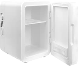Mini Koelkast met LED-Spiegel – Koud & Warm - Verwijderbare Plank – 4L Capaciteit, 3 Lichtintensiteiten - Wit — thumbnail 5