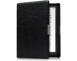 kwmobile e-reader hoesje geschikt voor Kobo Aura Edition 1 hoes - E reader flip case met magnetische sluiting - Ereader cover in zwart