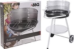 Houtskool Barbecue op Wieltjes met Aanpasbaar Rooster — thumbnail 4