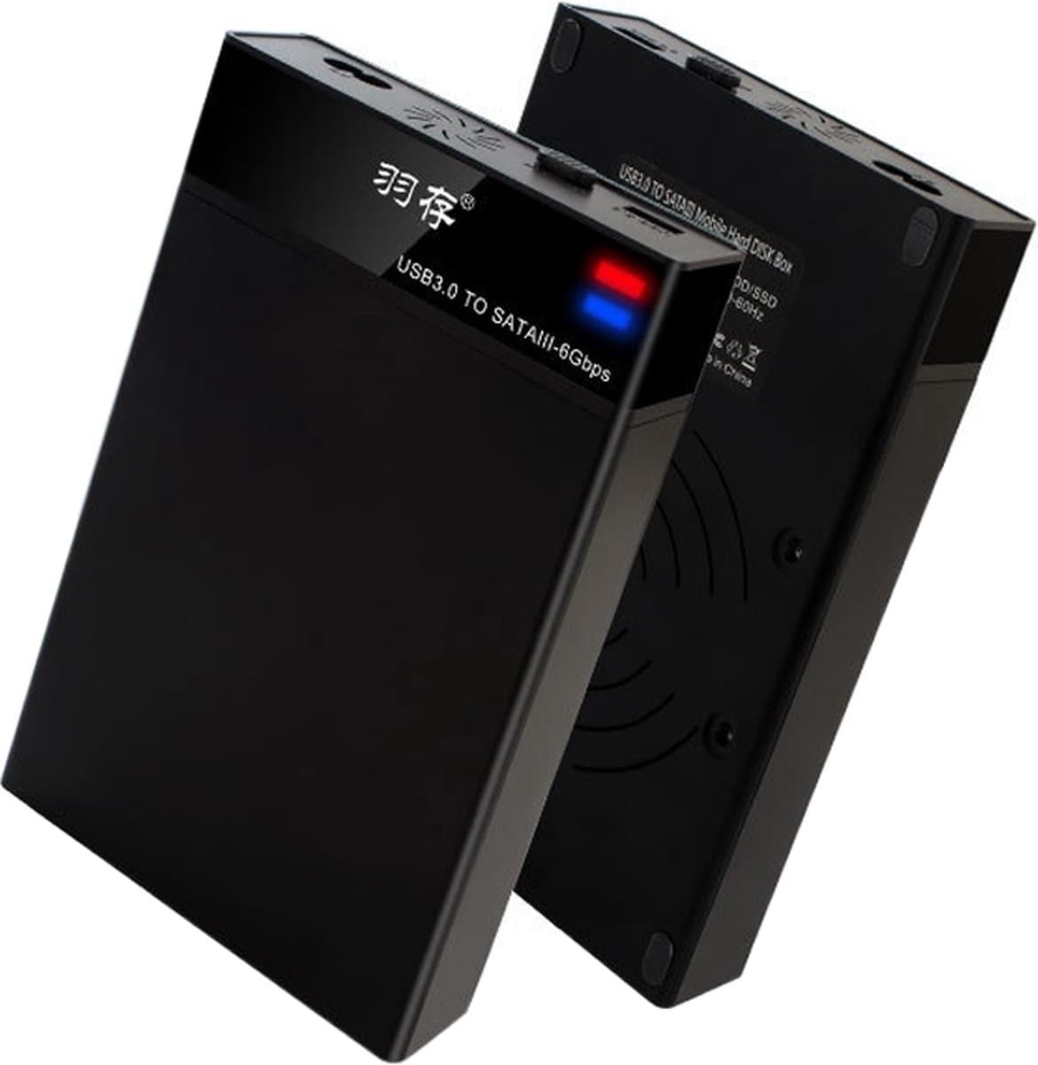 Let op type!! Universele SATA 2 5/3 5 inch 10TB USB 3.0-interface externe Solid State Drive behuizing voor laptops/desktop computers — afbeelding 1