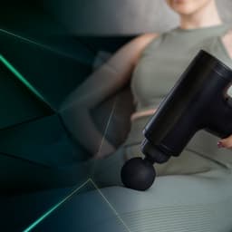 AirLux Massage Gun - Massage Apparaat - Massage Pistool - Professioneel en krachtig Massage Pistool - 30 Standen - Massage Pistool - Incl. 6 Opzetstukken en KofferAie — thumbnail 2