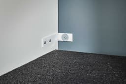 Wasmachinekast Laundreezy | 68 x 68 x 162 cm | Wit - Emob - wasmachinekast_enkel - Wit - MDF — thumbnail 2