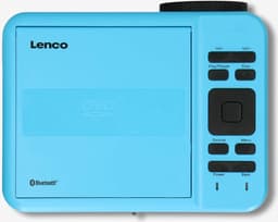 Bluetooth beamer - Mini Beamer met DVD speler - 2800 lumen - 30.000 uur levensduur - Full HD - Bluetooth 5.0-2 x HDMI - USB - SD - AV-in - VGA - blauw Beamer — thumbnail 5