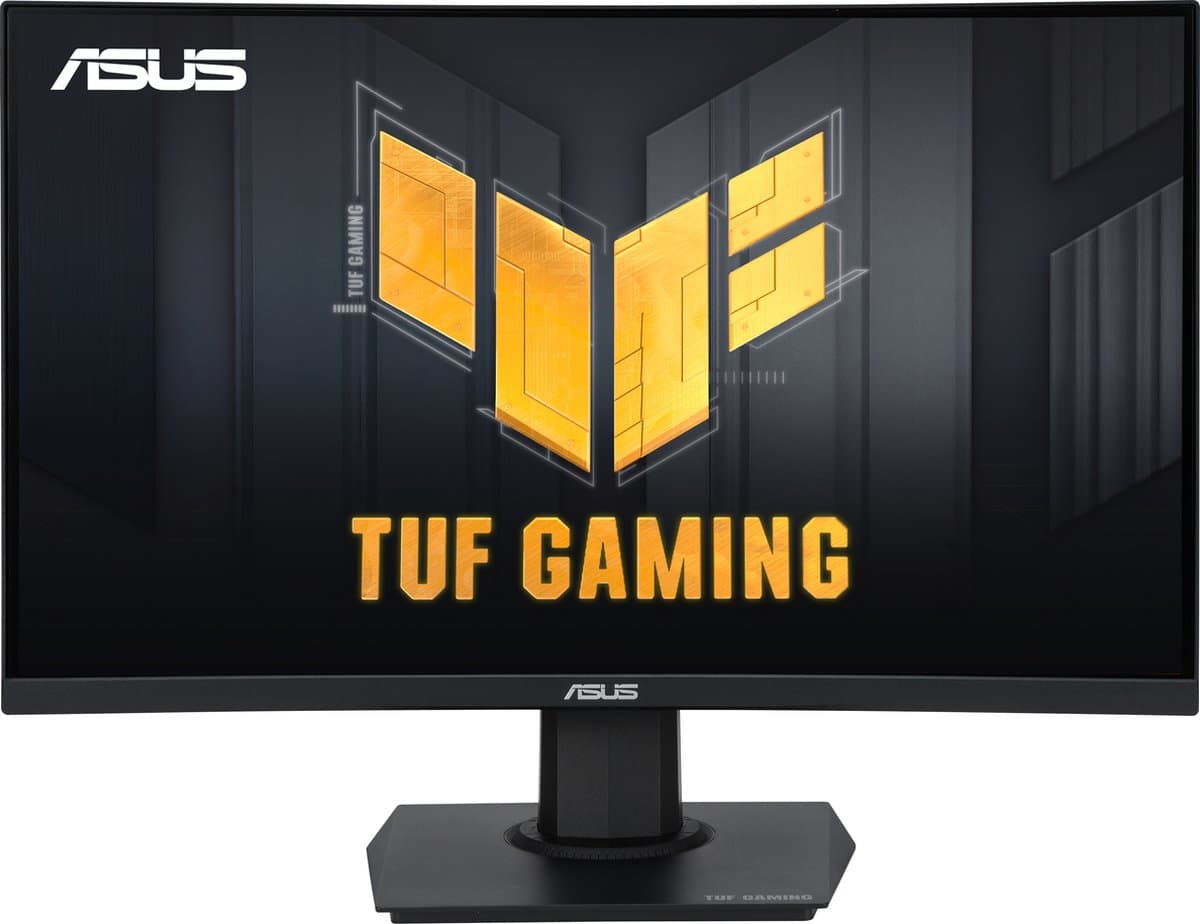 ASUS TUF Gaming VG24VQER computer monitor 59,9 cm (23.6") 1920 x 1080 Pixels Full HD LCD Zwart — afbeelding 1
