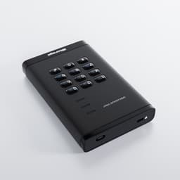 iStorage diskAshur PRO3 HDD – externe harde schijf – 5TB – USB – 256-bit – Zwart — thumbnail 4