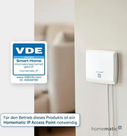 Compacte digitale radiatorthermostaat voor Smart Home - bediening via app - energiebesparing - eenvoudige installatie — thumbnail 2