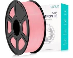 Netjes opgewonden 3D Printer Filament - 1.75mm - Maatnauwkeurigheid +/- 0.02mm - 1kg spoel - Macaron Sakura Pink