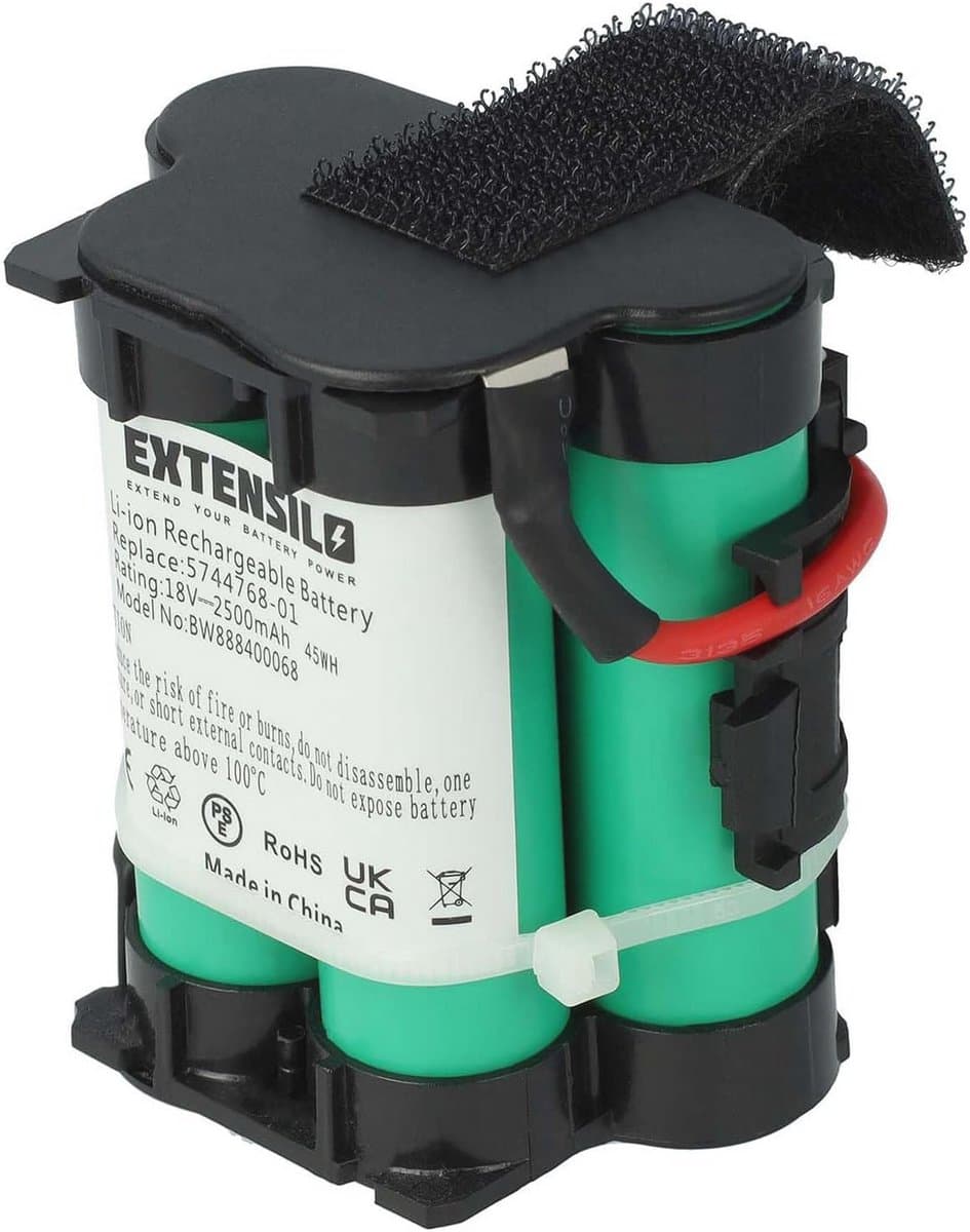 Accu voor grasmaaier - Compatibel met Automower 105, 305 - 2500mAh Li-Ion 18V — afbeelding 1