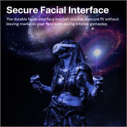 VR Gezichtsinterface voor Meta Quest 3 van MMOBIEL - Face Cover Pad voor Quest 3 (Niet Geschikt voor Quest 3S) - Verwisselbare Facial Interface – Accessoires voor VR Bril met Neuskussen & Zachte PU Lederen Gezichtskussen - Zwart — thumbnail 4