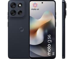 motorola moto g56 5G 8/256GB - Black Oyster — afbeelding 1