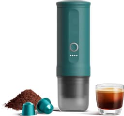 JMZR® Espressomachine - Koffiezetapparaat - Koffiemachines - Blauwgroen — thumbnail 5